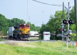 KCS 4003 approaches West Street